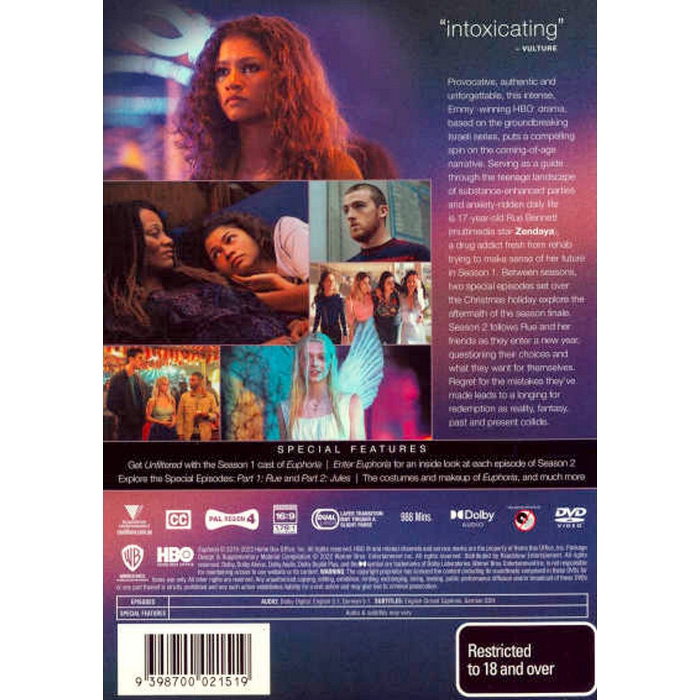 Euphoria: Seasons 1 - 2 DVD