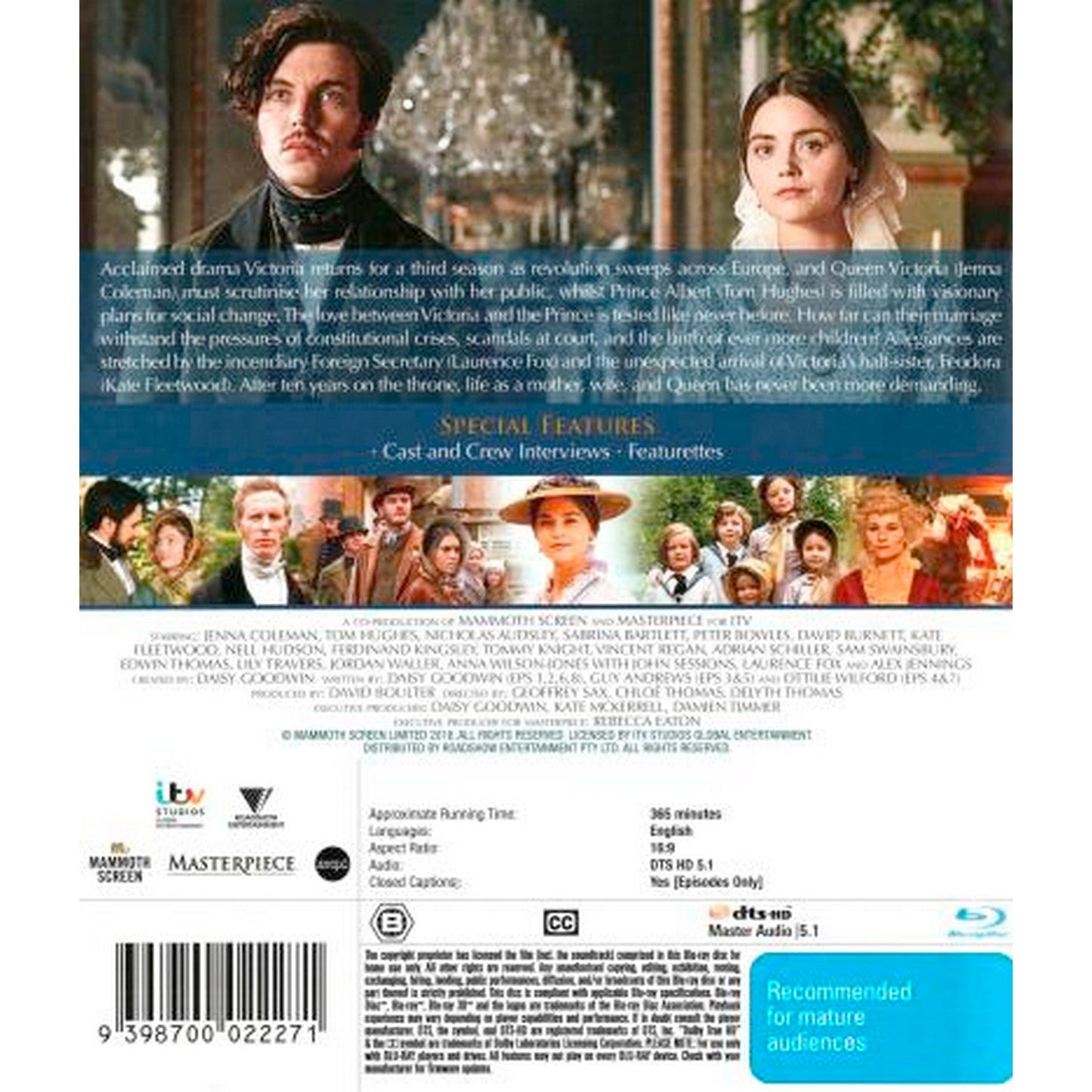 Victoria (2016): Series 3 Blu-Ray