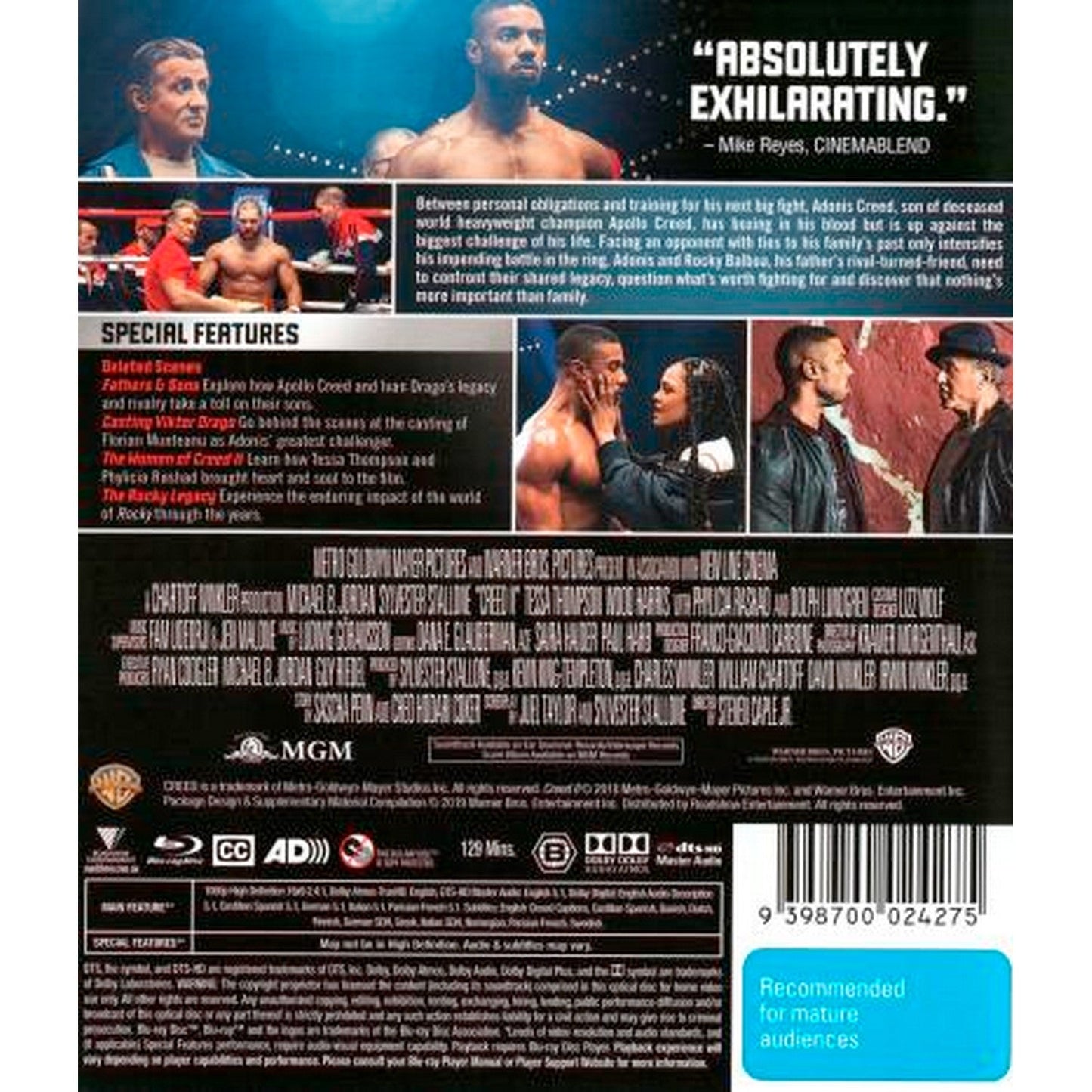 Creed II Blu-Ray