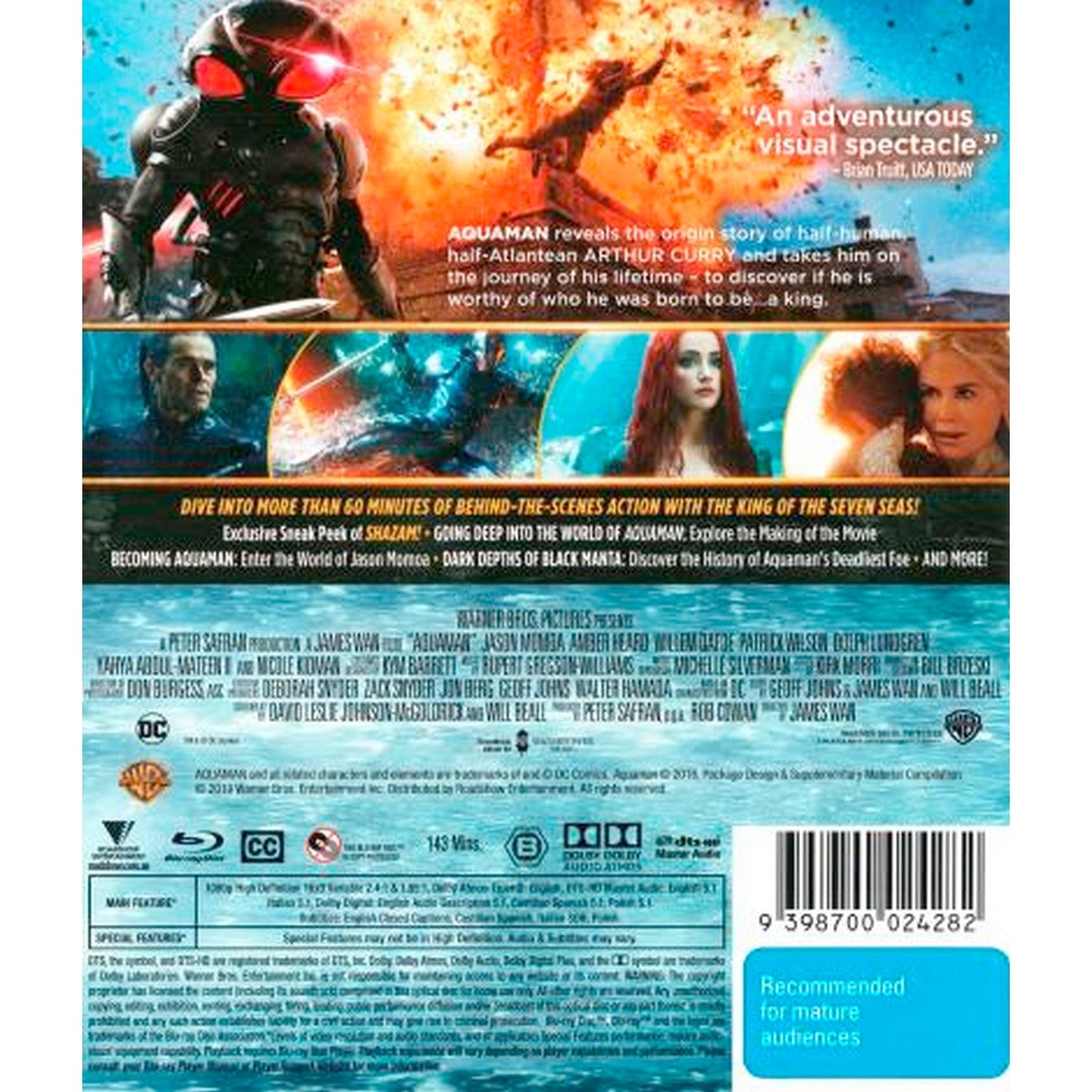 Aquaman Blu-Ray