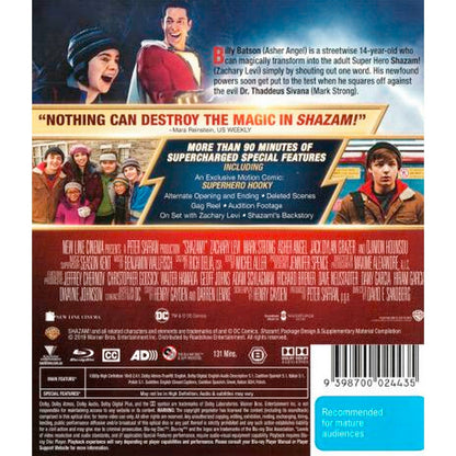 Shazam! Blu-Ray