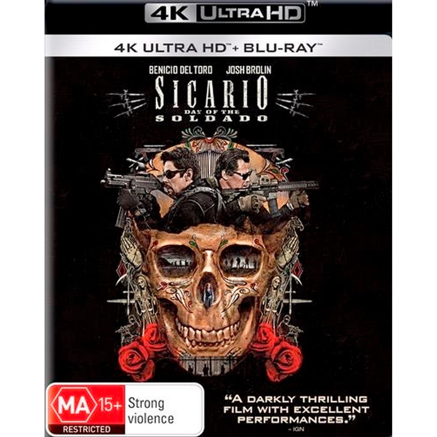 Sicario: Day of the Soldado 4K UltraHD + Blu-Ray