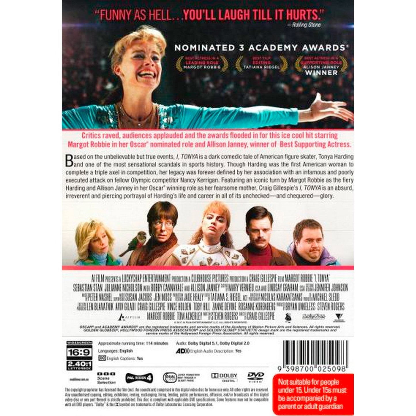 I, Tonya DVD