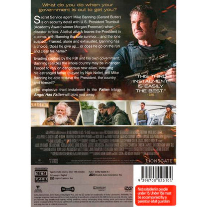 Angel Has Fallen DVD