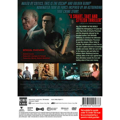 All the Money in the World DVD