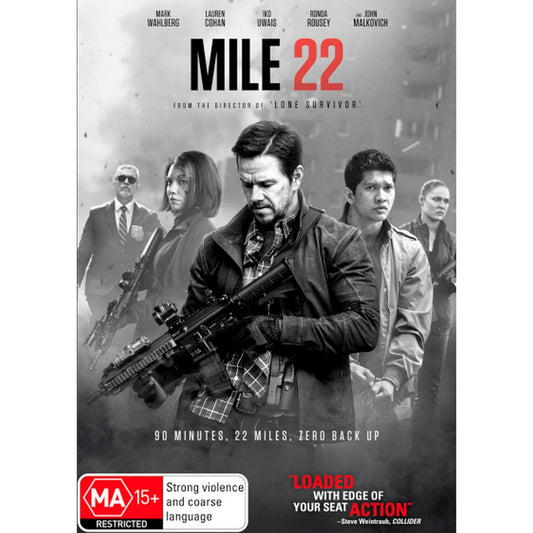 Mile 22 DVD