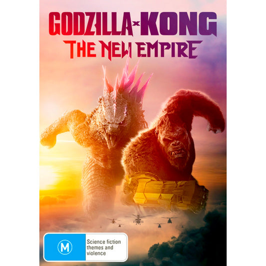 Godzilla x Kong: The New Empire DVD