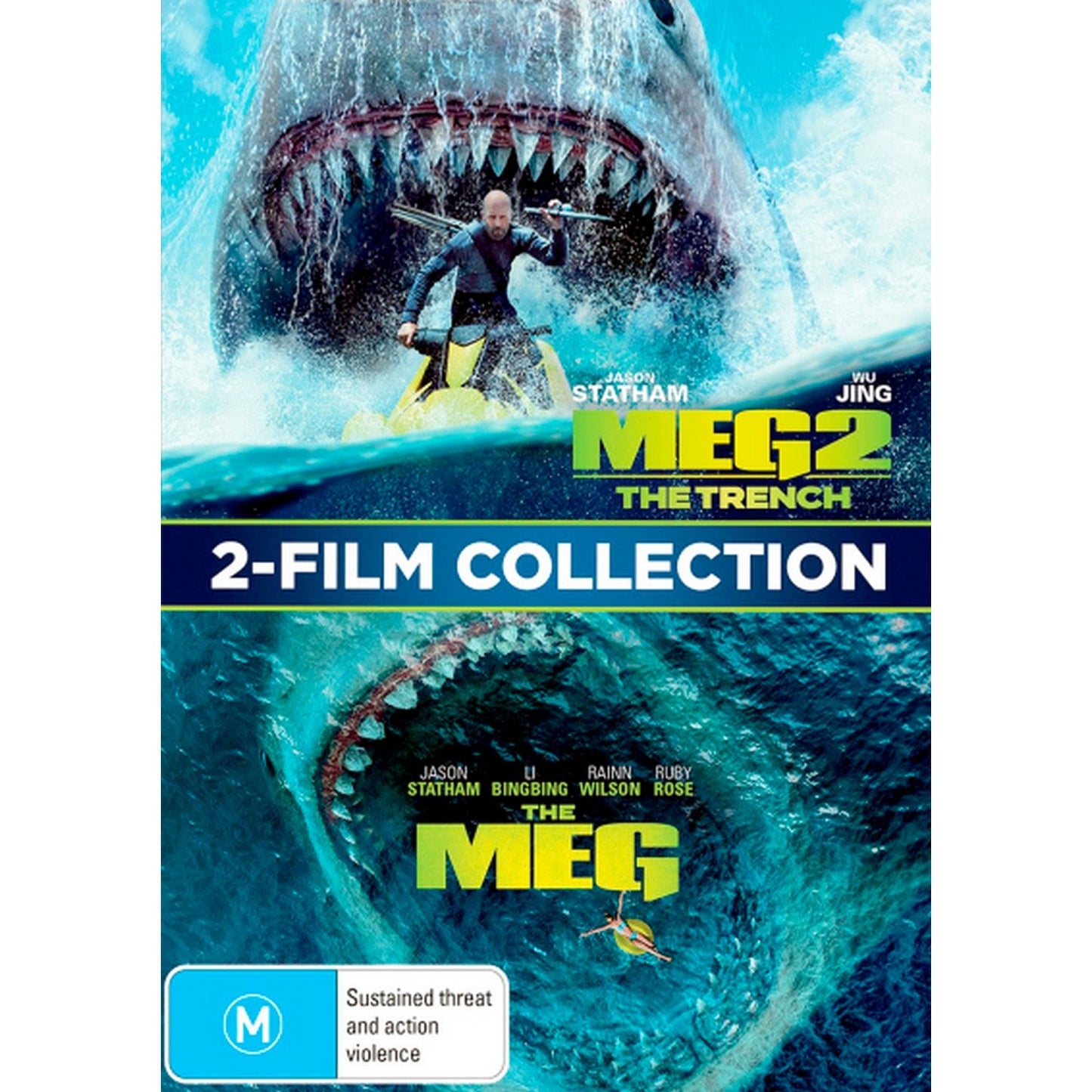 The Meg: 2-Film Collection (The Meg / Meg 2: The Trench) DVD