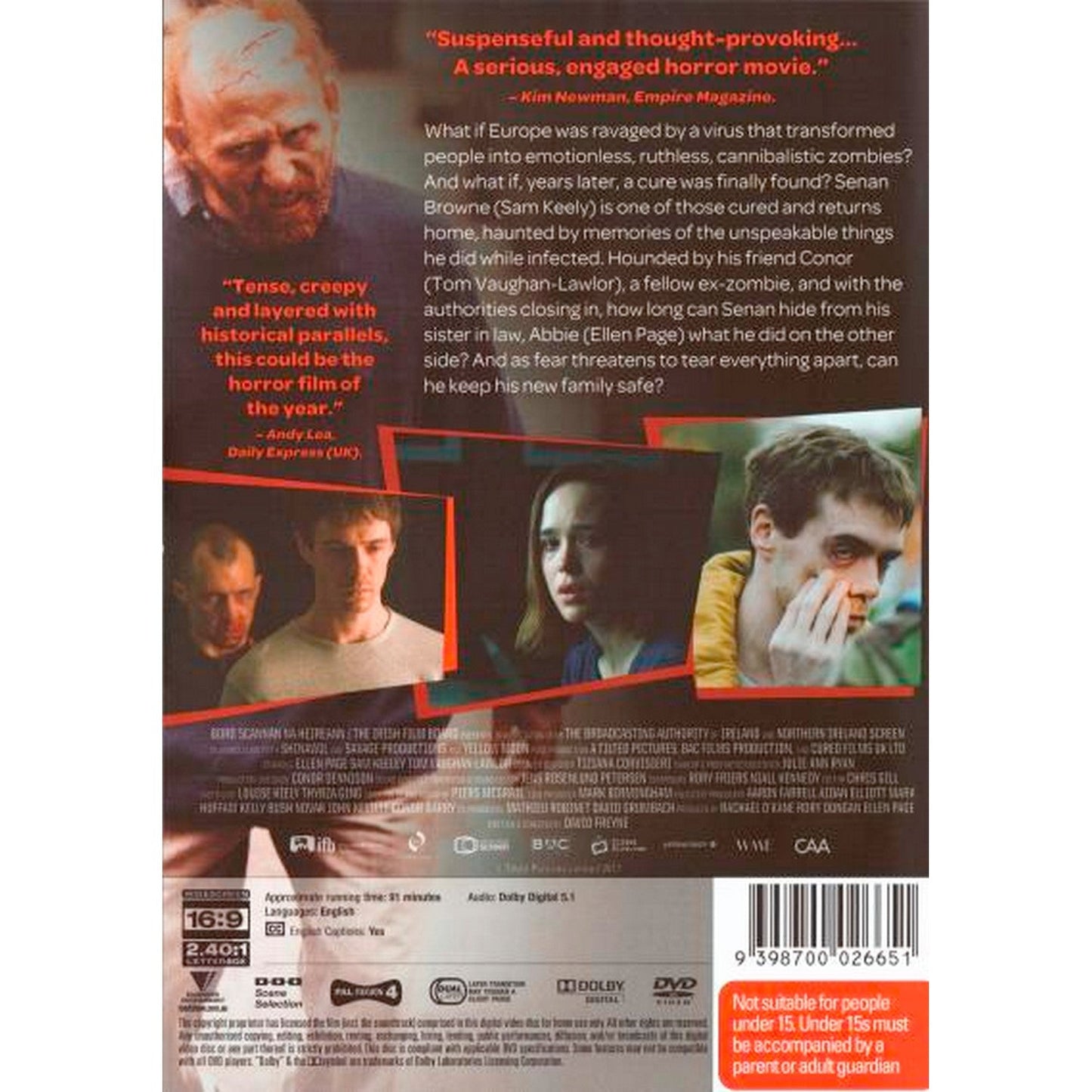 The Cured DVD