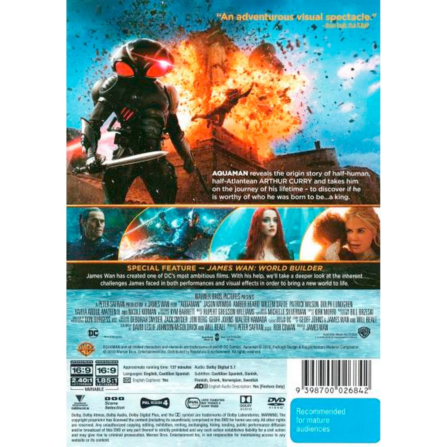 Aquaman DVD