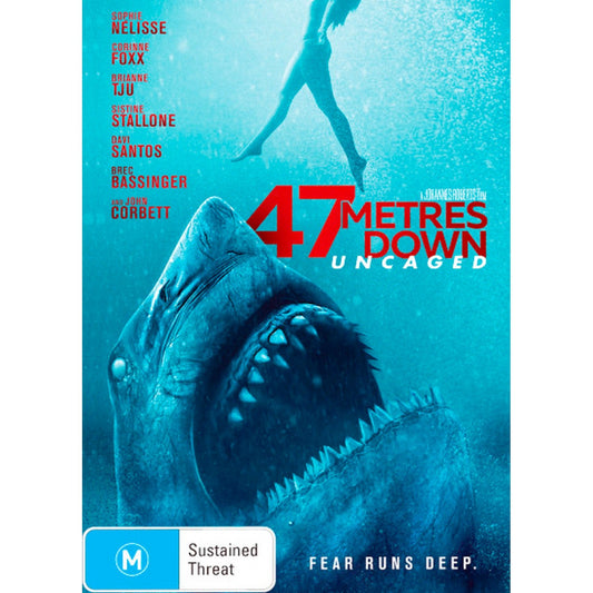 47 Metres Down: Uncaged DVD