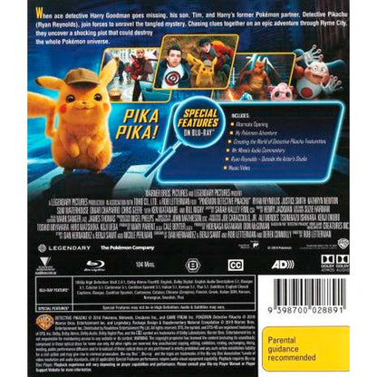 Pokemon: Detective Pikachu Blu-Ray