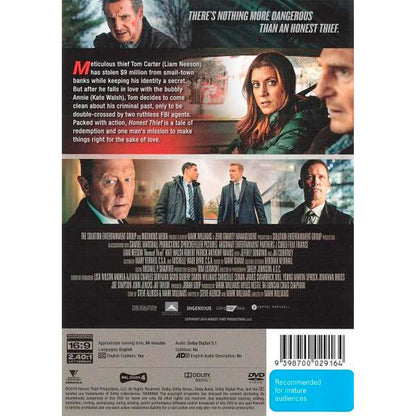 Honest Thief DVD