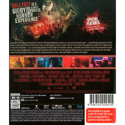 Hell Fest Blu-Ray