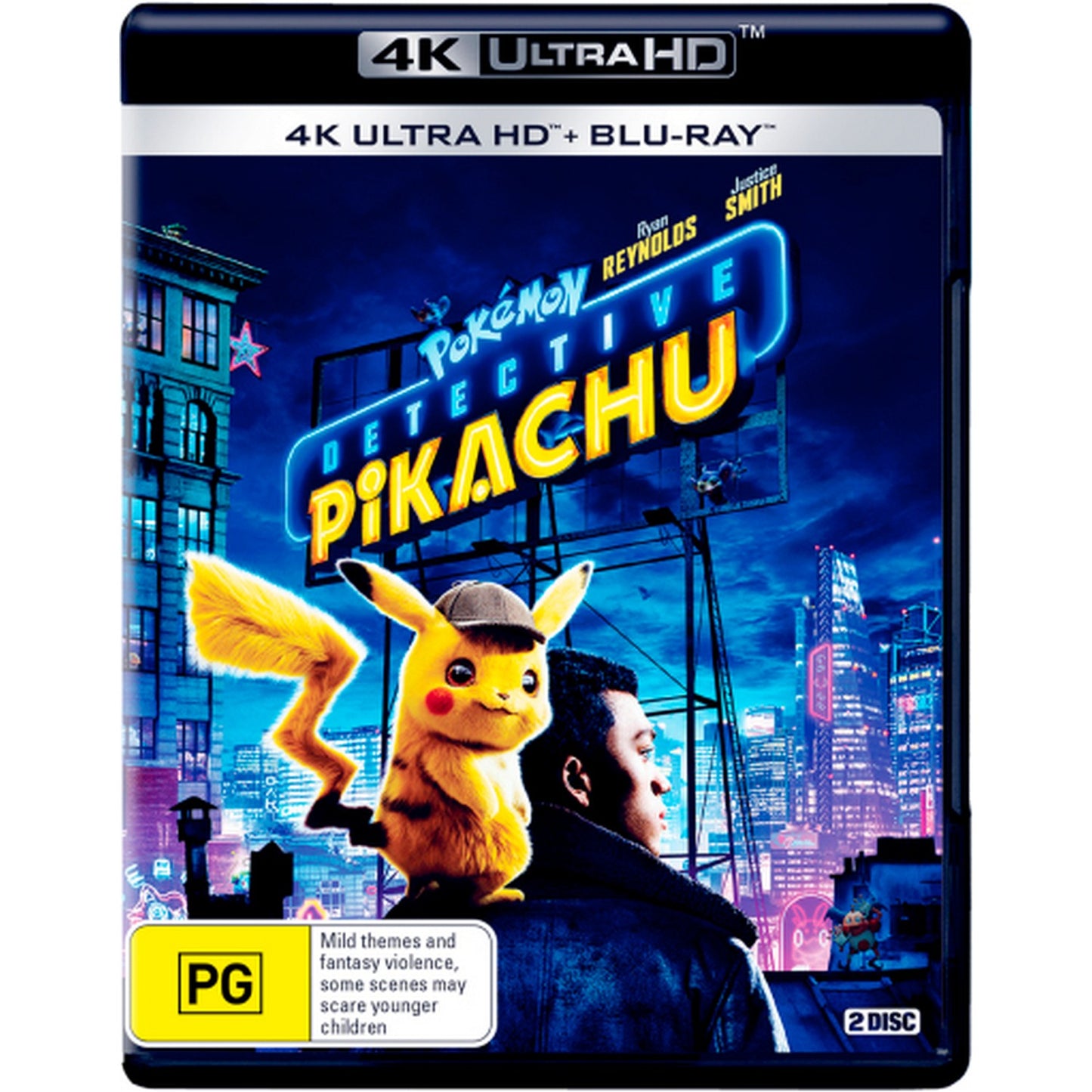 Pokemon: Detective Pikachu 4K UltraHD + Blu-Ray