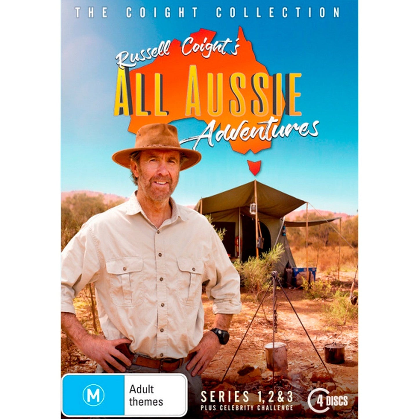 Russell Coight's All Aussie Adventures: The Coight Collection (Series 1, 2 & 3 Plus Celebrity Challenge) DVD