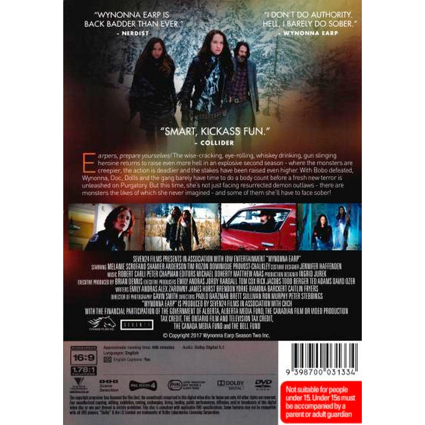 Wynonna Earp: Series 2 DVD