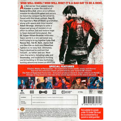 Krypton: Season 2 (The Final Season) DVD