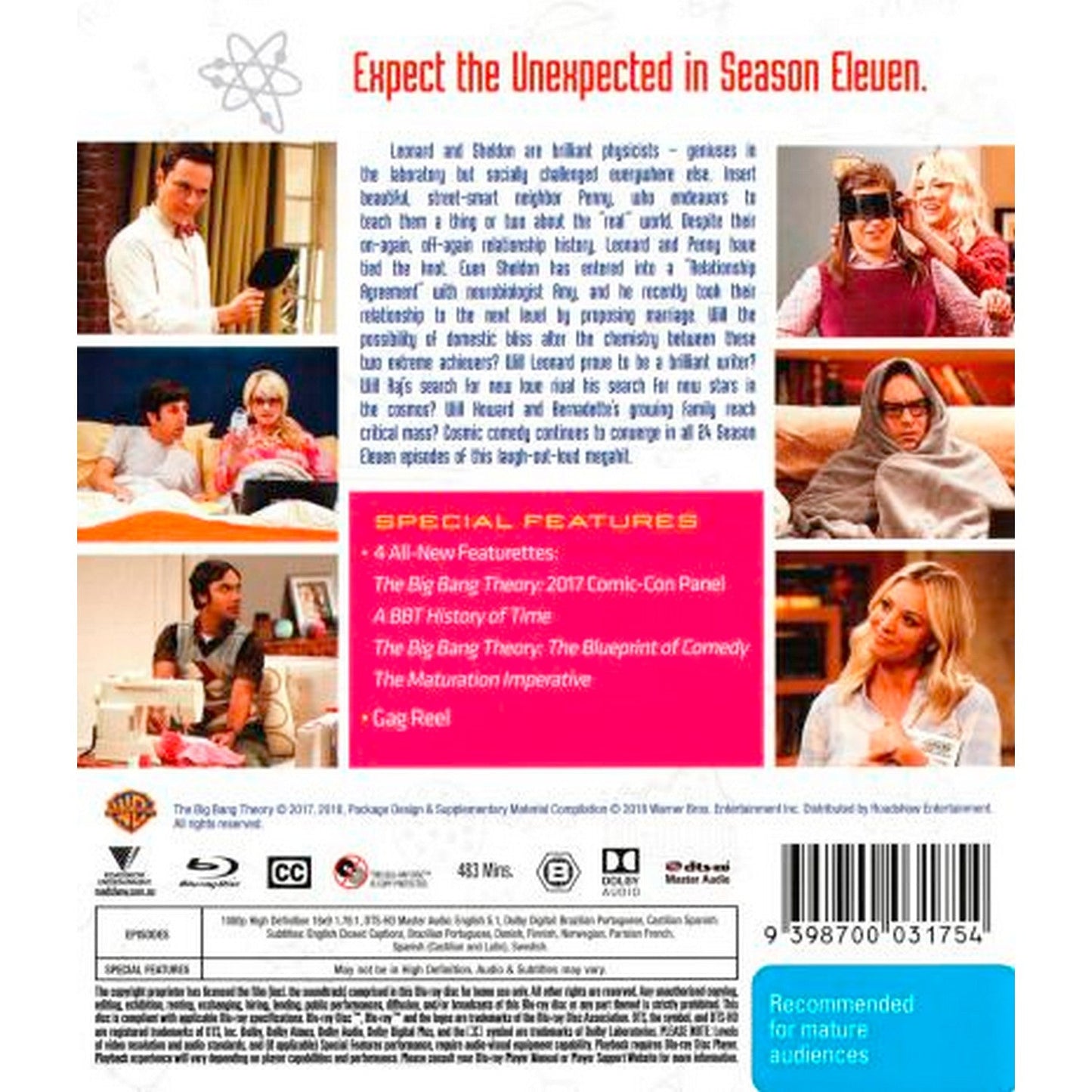 The Big Bang Theory: Season 11 Blu-Ray