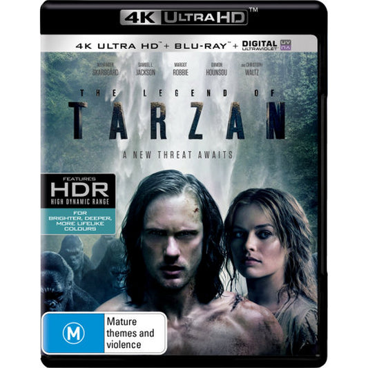 The Legend of Tarzan 4K UltraHD + Blu-Ray