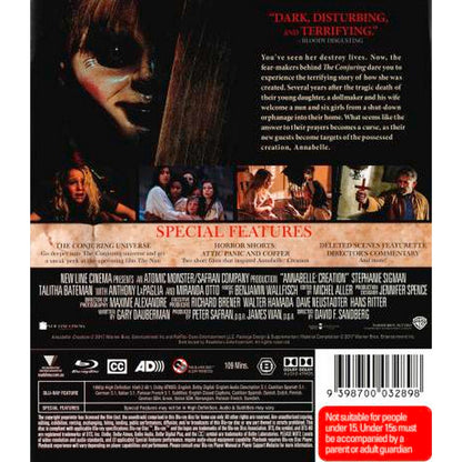 Annabelle: Creation Blu-Ray