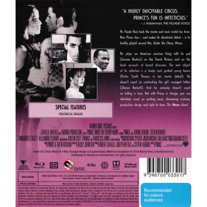 Prince: Under the Cherry Moon (Limited Edition) Blu-Ray