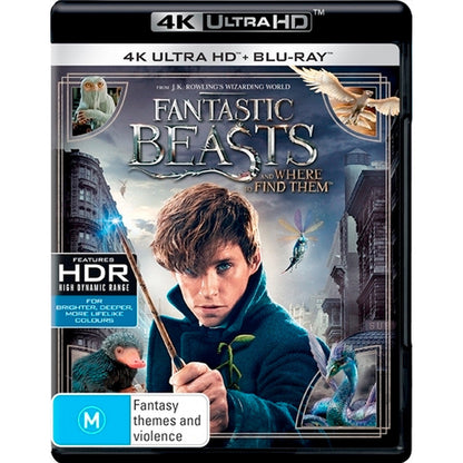 Fantastic Beasts  and Where to Find Them 4K UltraHD + Blu-Ray