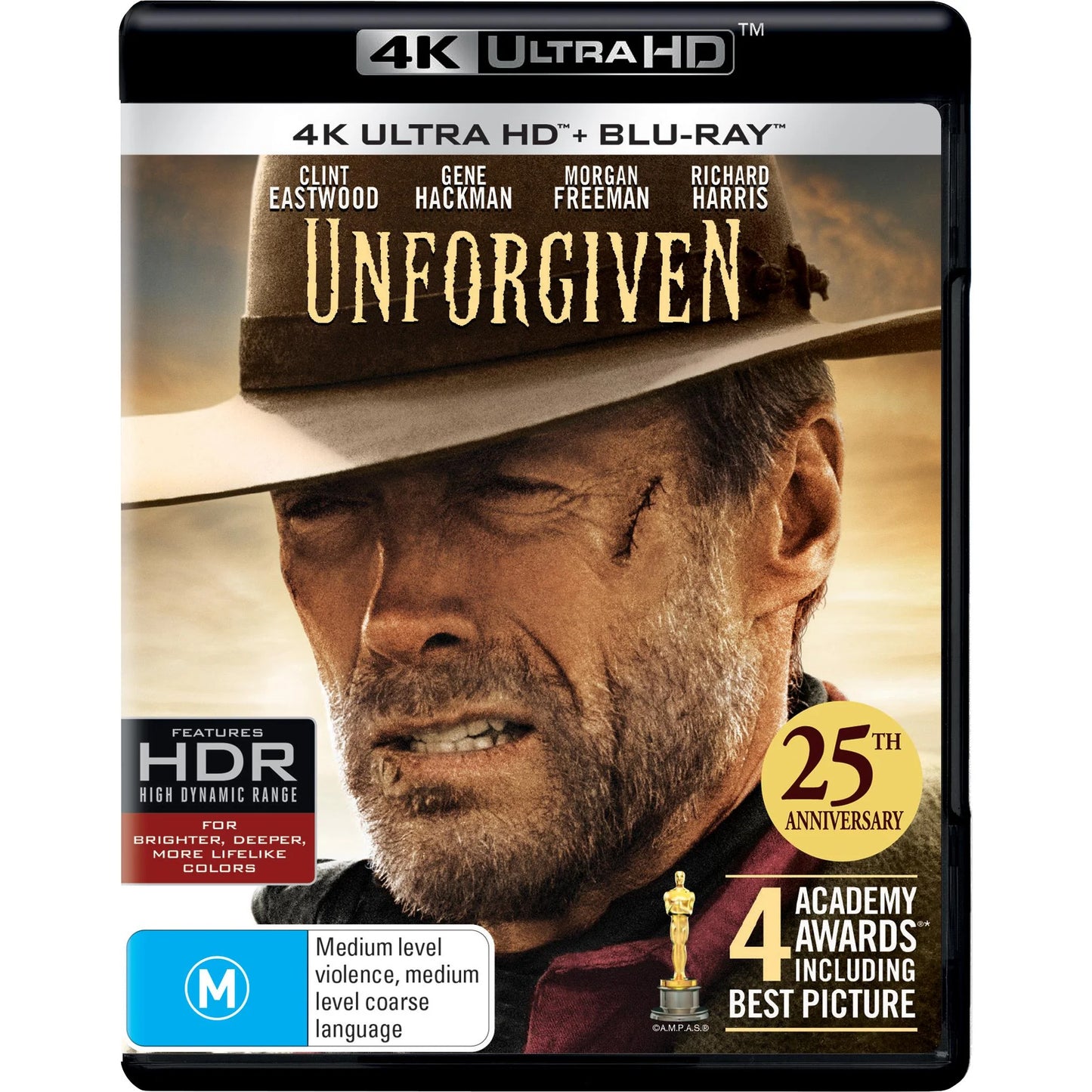 Unforgiven 4K UltraHD + Blu-Ray