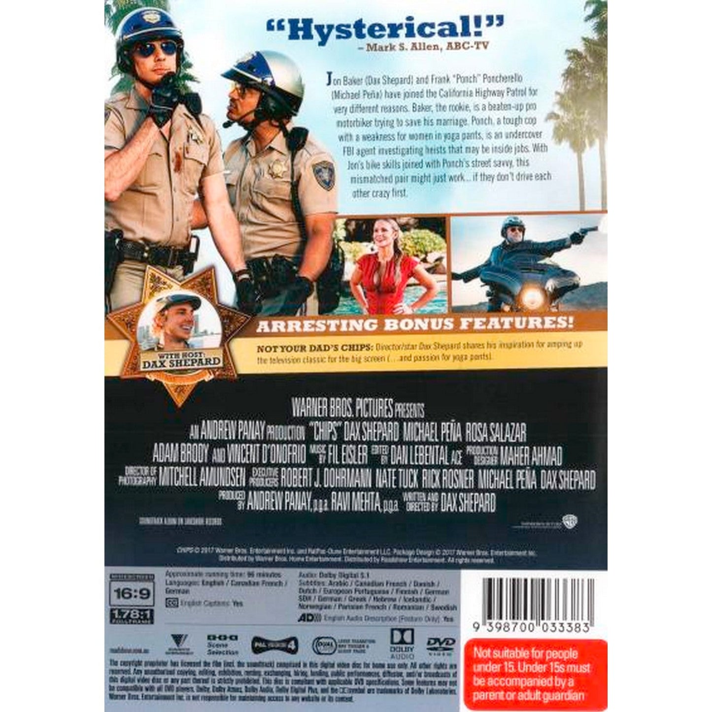 CHiPs DVD