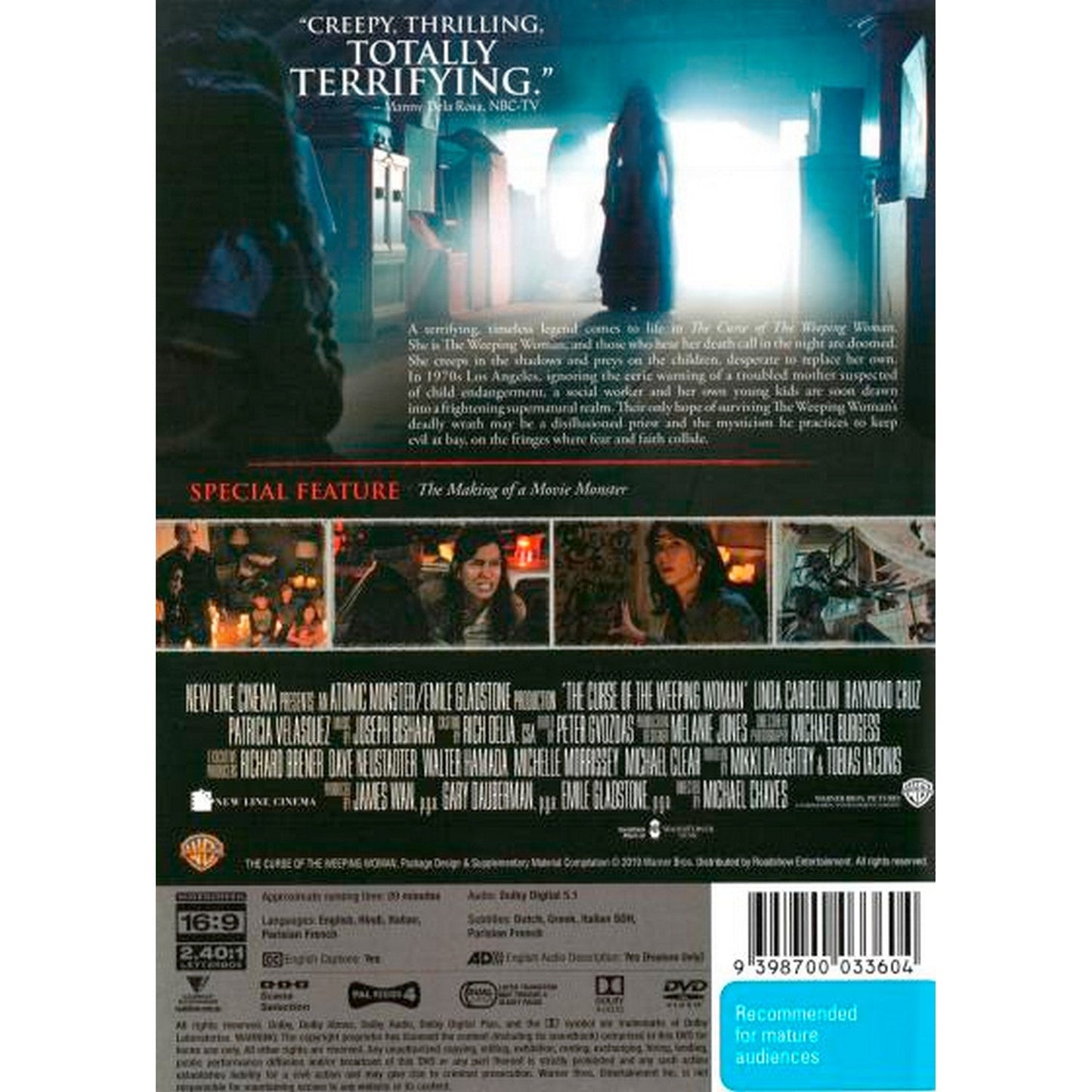 The Curse of the Weeping Woman DVD