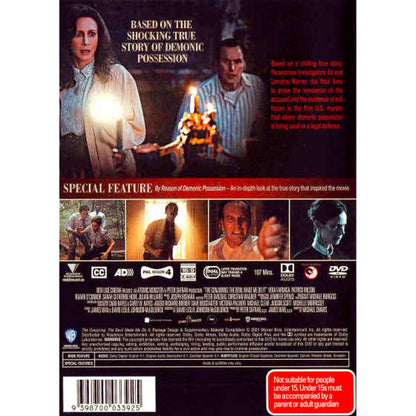 The Conjuring 3: The Devil Made Me Do It DVD