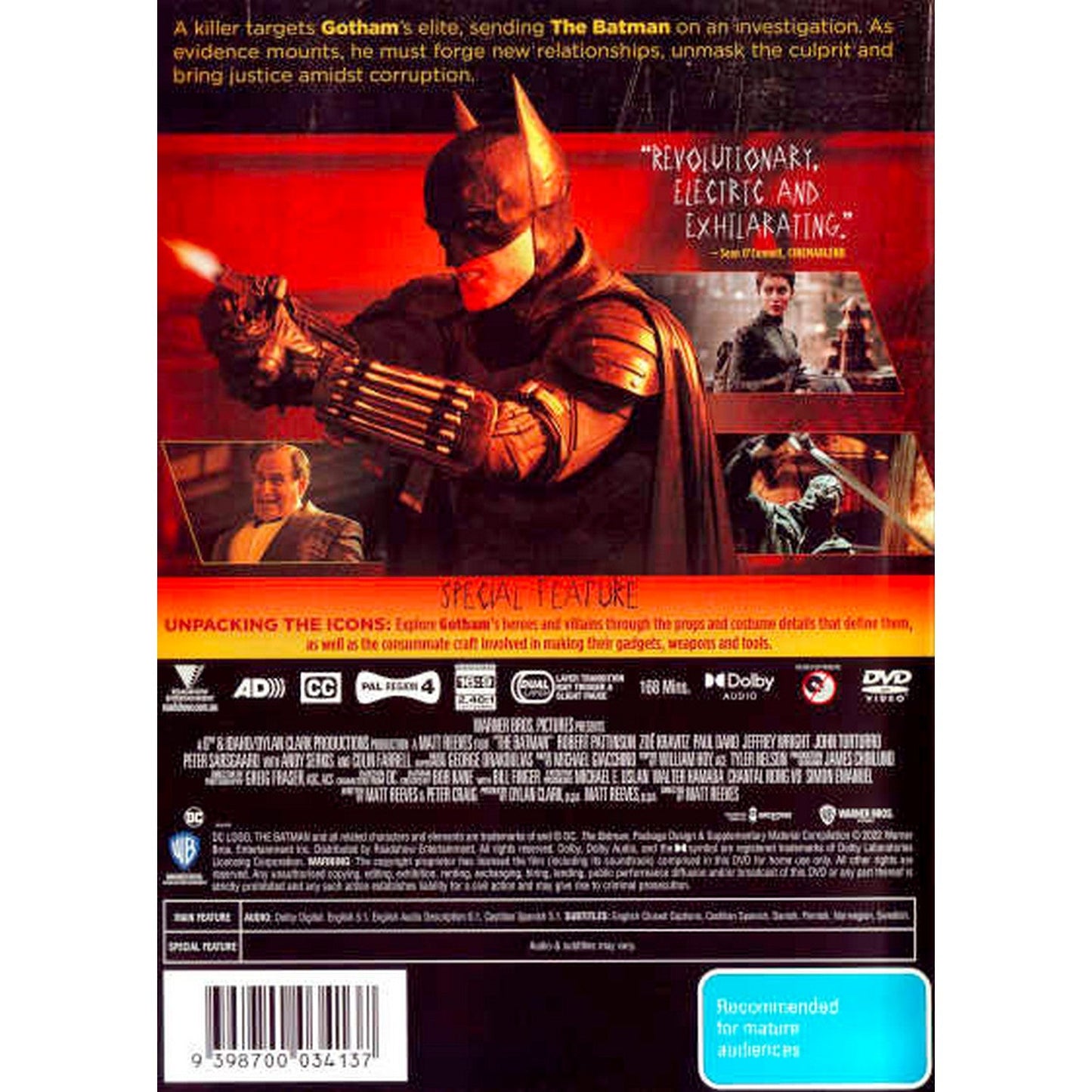 The Batman (2021) DVD