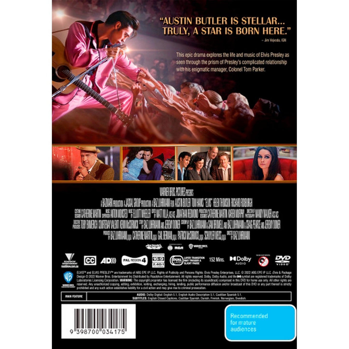 Elvis (2022) DVD