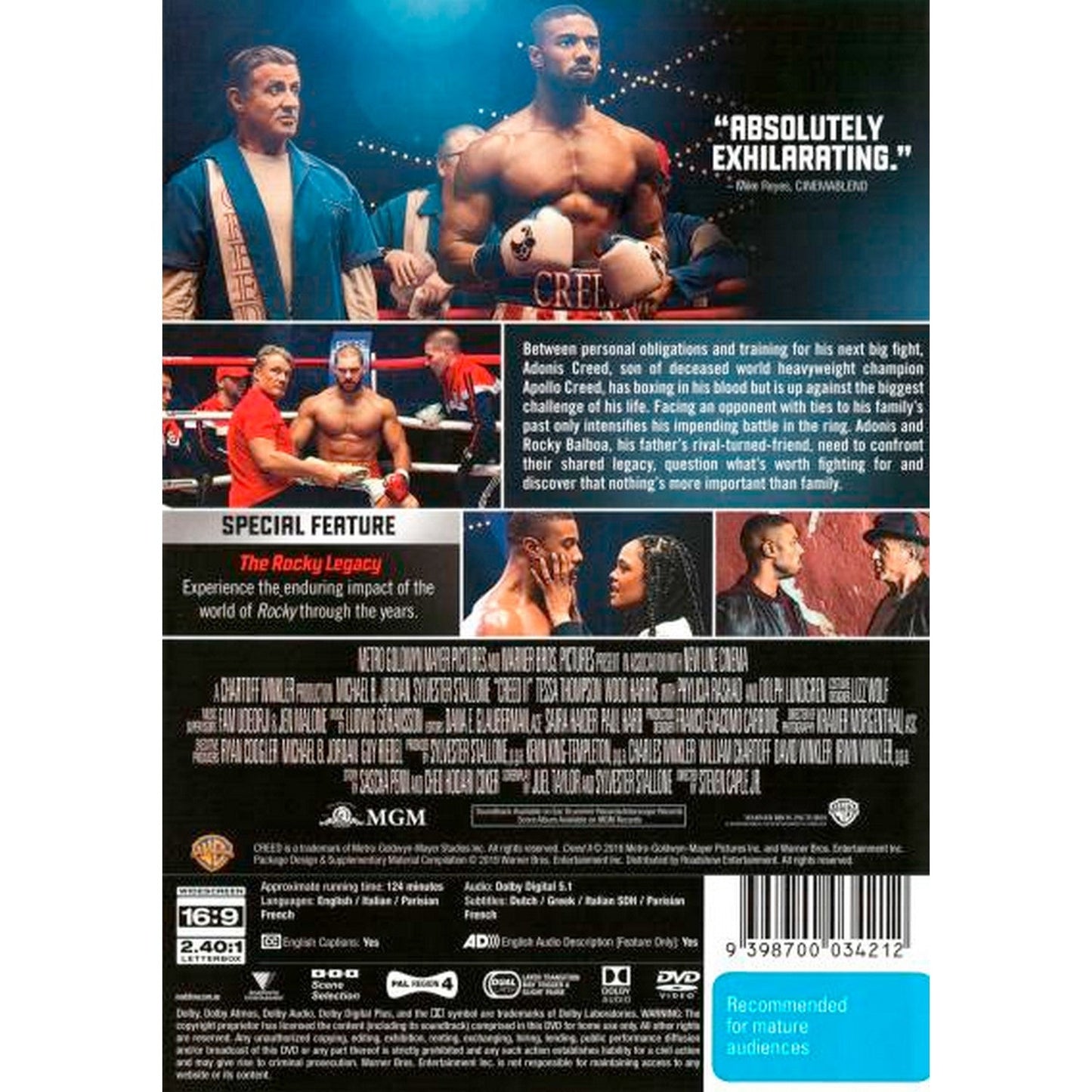 Creed II DVD