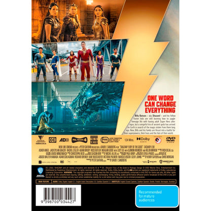 Shazam! Fury of the Gods DVD