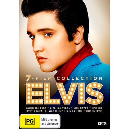 Elvis 7-Film Collection (Jailhouse Rock/Viva Las Vegas/Girl Happy/Spinout/Elvis: That's the Way it Is/Elvis on Tour/This is Elvis) DVD