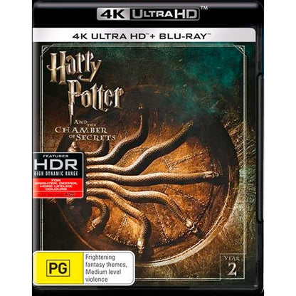 Harry Potter and the Chamber of Secrets (Year 2) 4K UltraHD + Blu-Ray