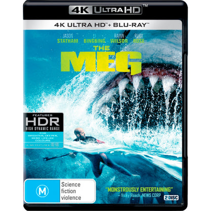 The Meg 4K UltraHD + Blu-Ray