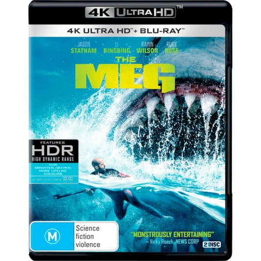 The Meg 4K UltraHD + Blu-Ray