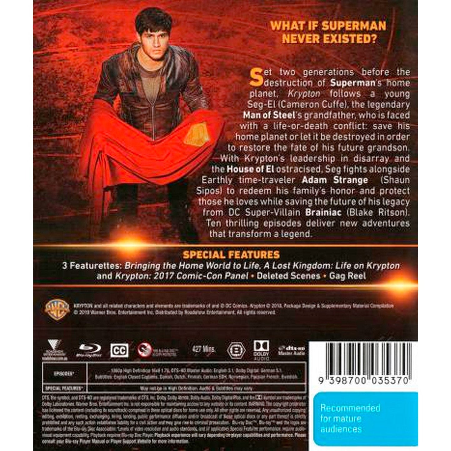 Krypton: Season 1 Blu-Ray