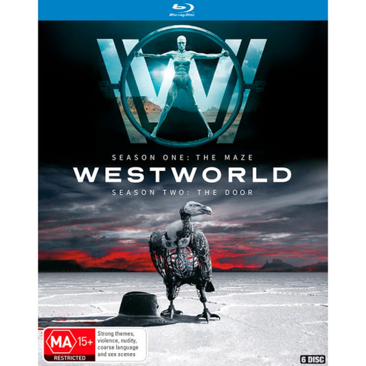 Westworld: Season 1 - The Maze / Season 2 - The Door Blu-Ray