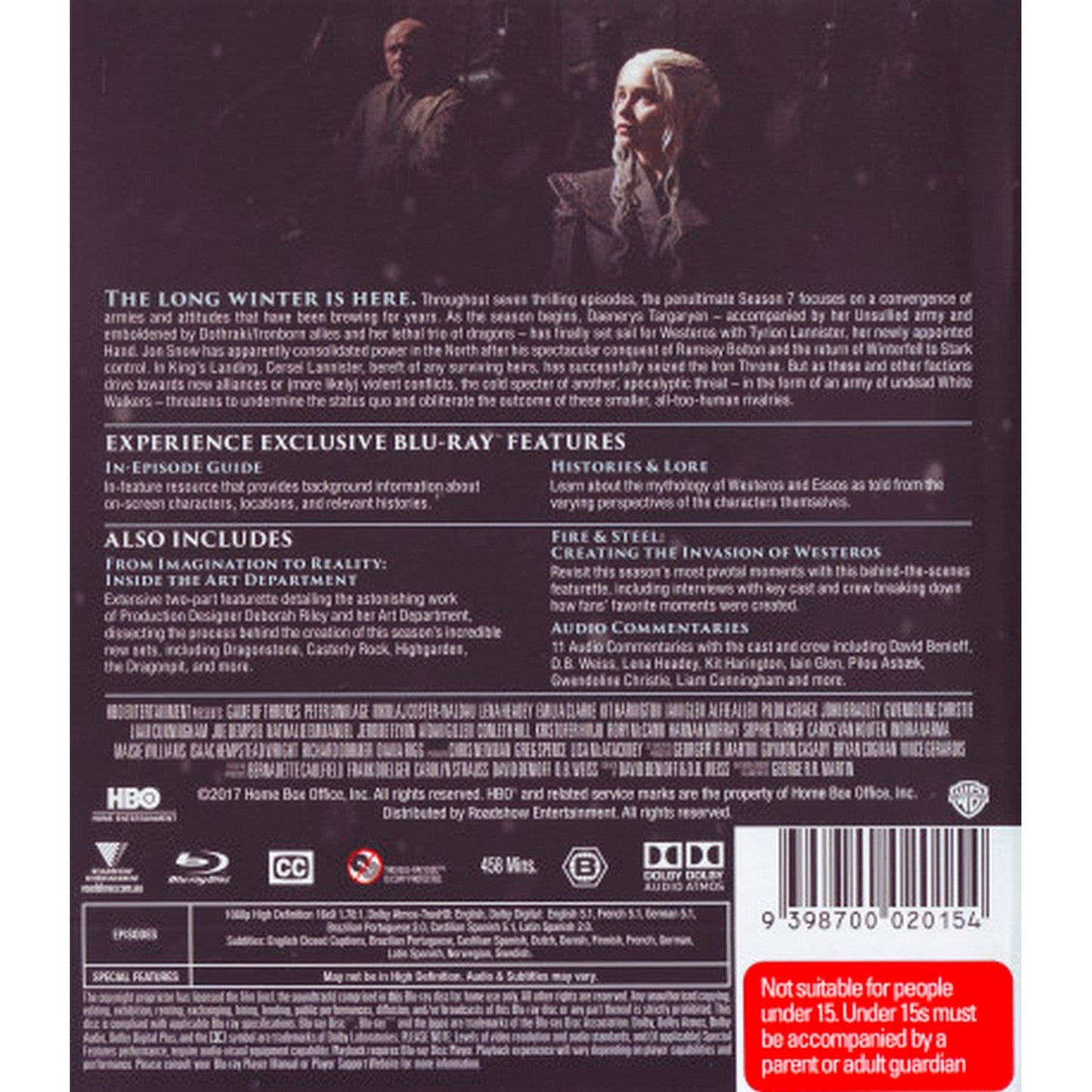 Game of Thrones: Season 7 Blu-Ray