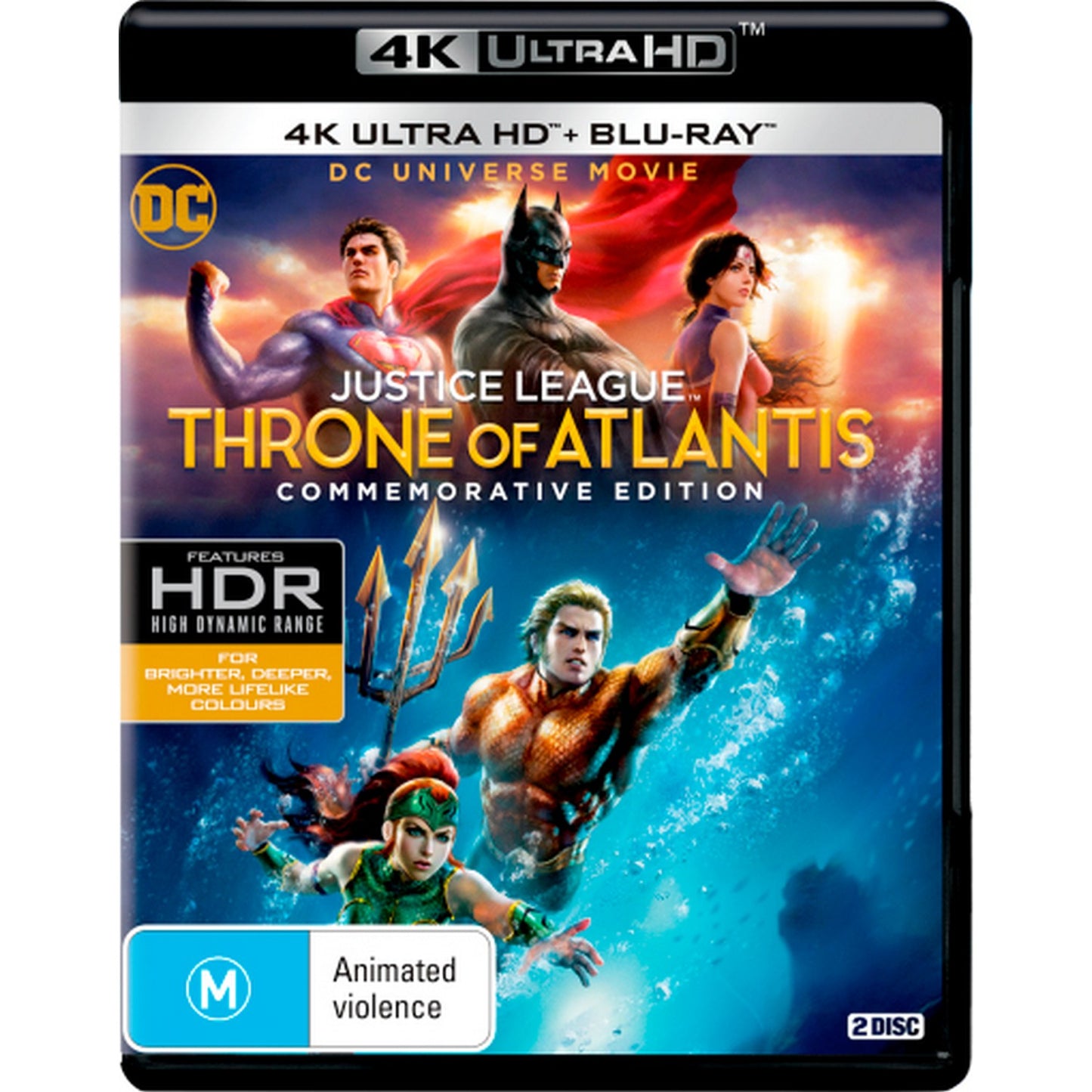 Justice League: Throne of Atlantis (Commemorative Edition) (DC Universe Movie) 4K UltraHD