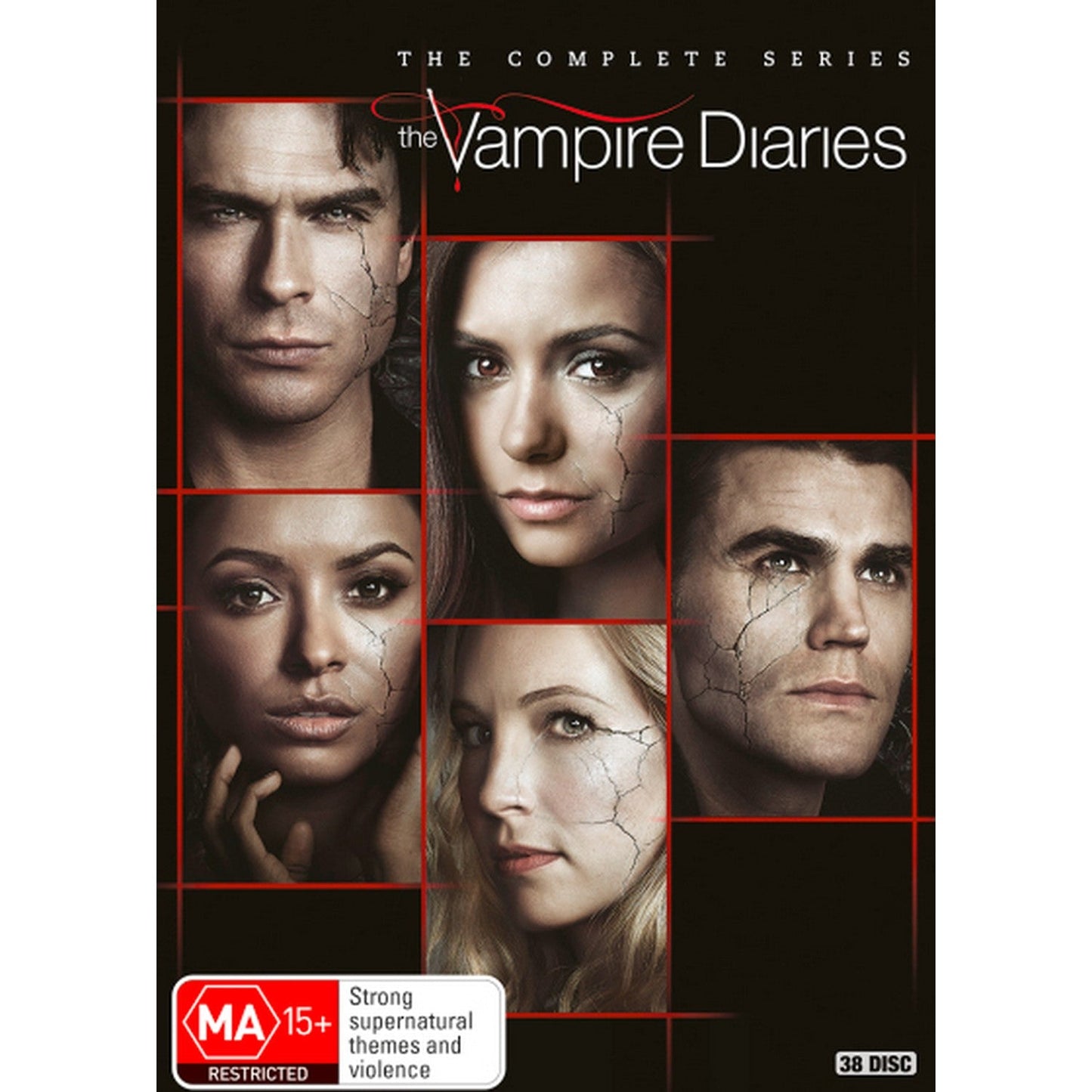 The Vampire Diaries: The Complete Series (Seasons 1 - 8) DVD