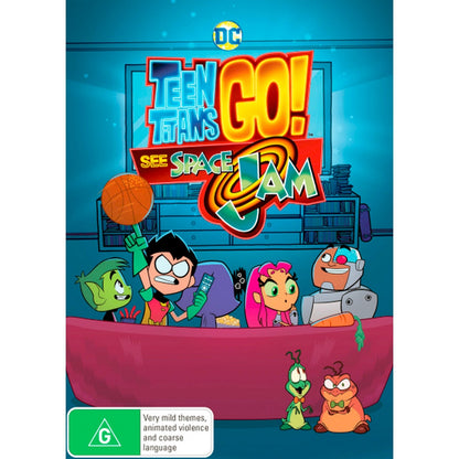 Teen Titans Go! See Space Jam DVD