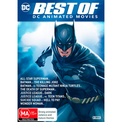 Best of DC Animated Movie Collection DVD Box Set