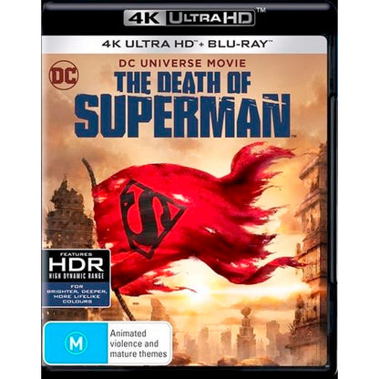 The Death of Superman (DC Universe Movie) 4K UltraHD + Blu-Ray