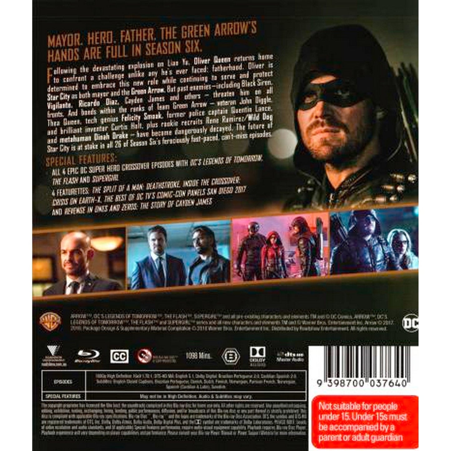 Arrow: Season 6 Blu-Ray