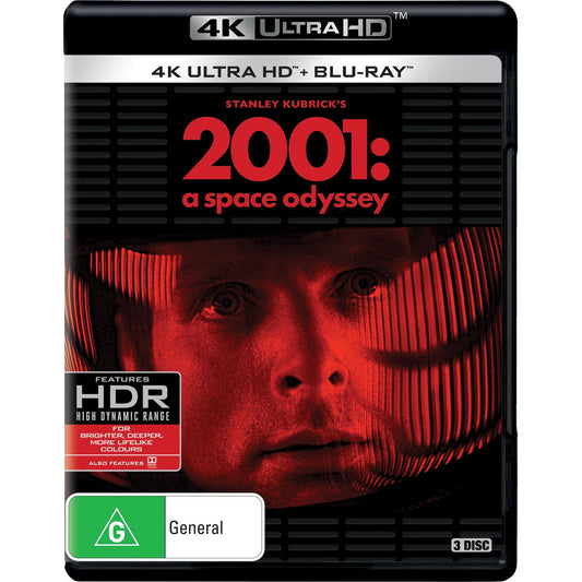 2001: A Space Odyssey 4K UltraHD + Blu-Ray