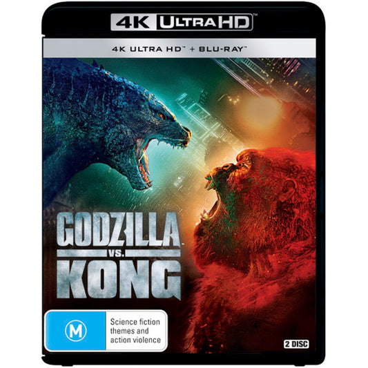 Godzilla vs. Kong 4K UltraHD + Blu-Ray